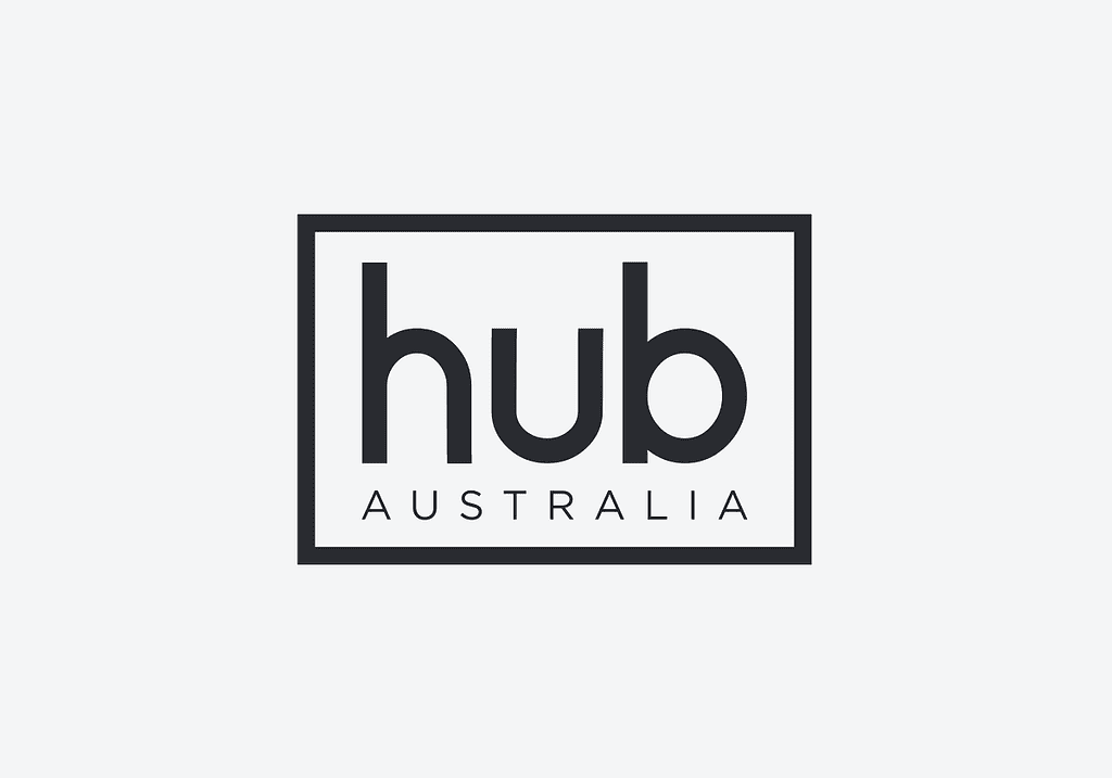 Hub Australia logo on a light background